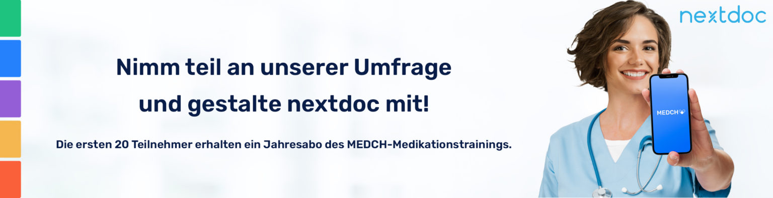 nextdoc + MEDCH Umfrage