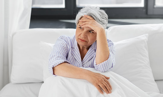 Schlafstörungen bei älteren Menschen
