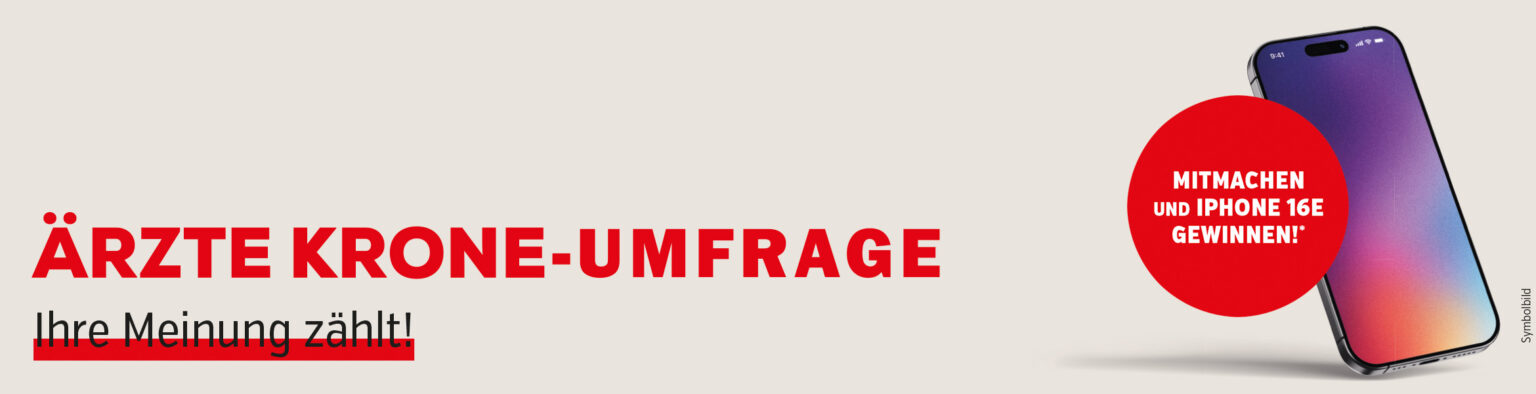 Ärzte Krone-Umfrage